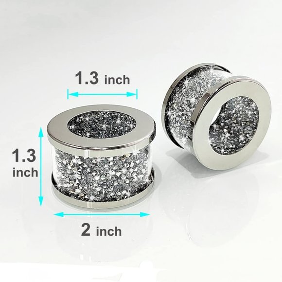 NEW Sparkling Bling Crystal Rhinestone Dinner Napkin Rings Place Setting… - Picture 8 of 9